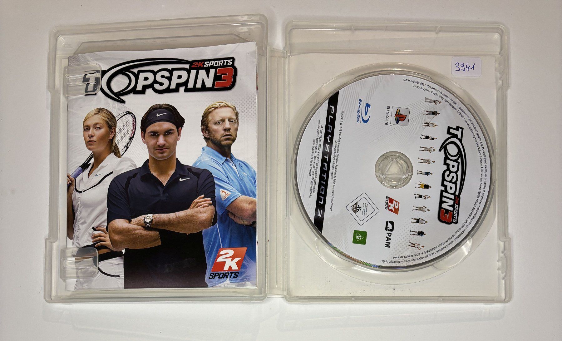Giochi: PS3 - Top Spin 3 – Usato da Allschwil venduto da Bullach 1