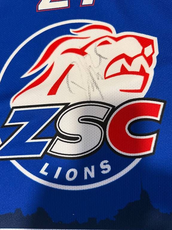 Zsc Lions Canottiere & Pantaloni: ZSC Trikot R.Wick mit Unterschrift – Usato da Bellach venduto da die_8vsb 2