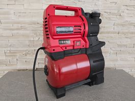 1.300W Hauswasserwerk Pumpe 4.500 L/H Gartenpumpe mit Mangel