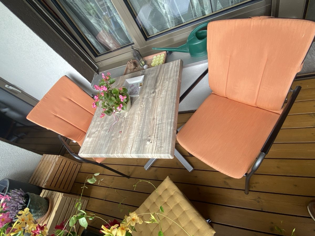 Hunn Stühle: 2 Gartenstühle – Gebraucht aus Nesselnbach von dieinsel 3
