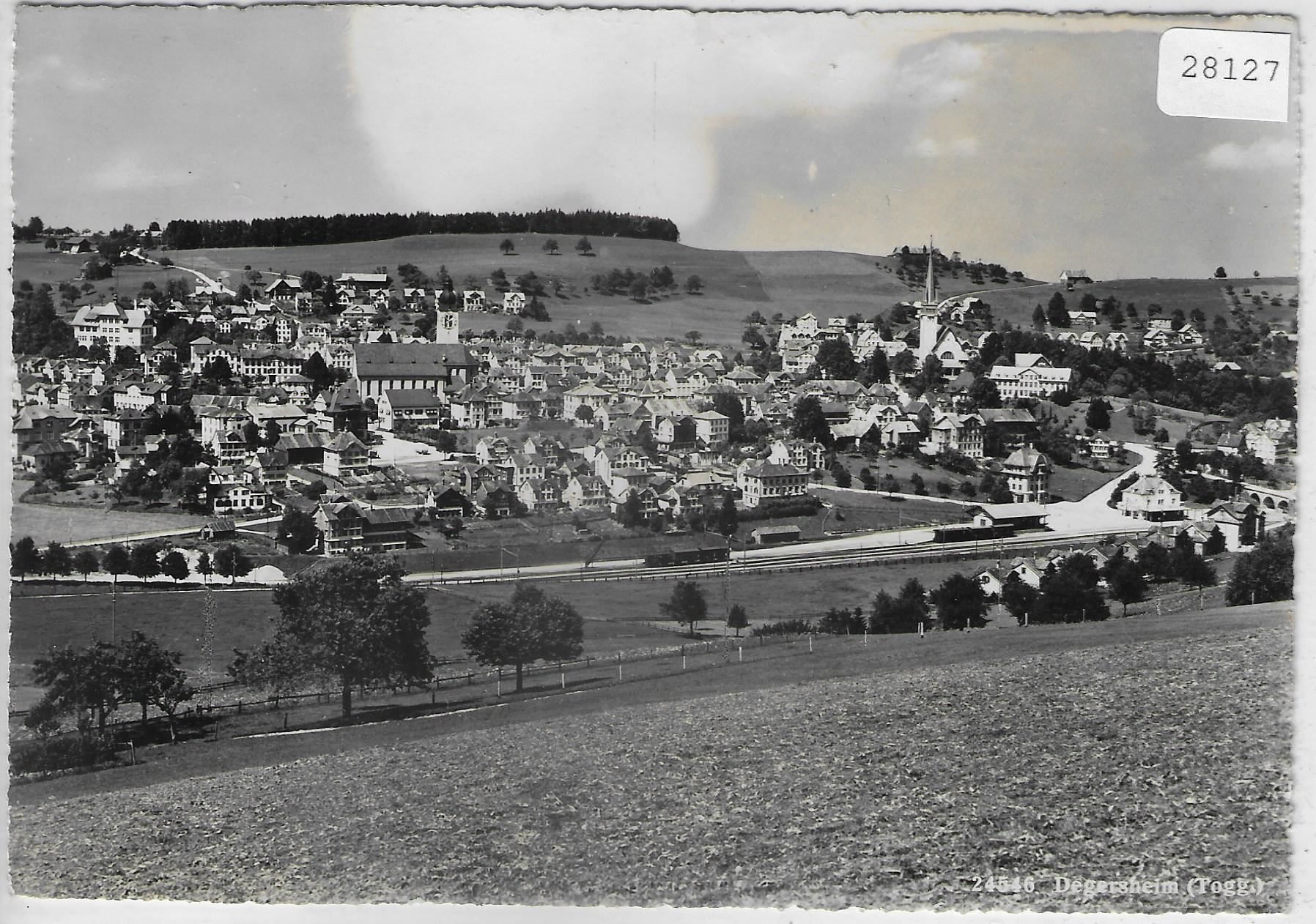 Cartoline postali: Degersheim - Generalansicht – Usato da Ettingen venduto da Kartenplanet