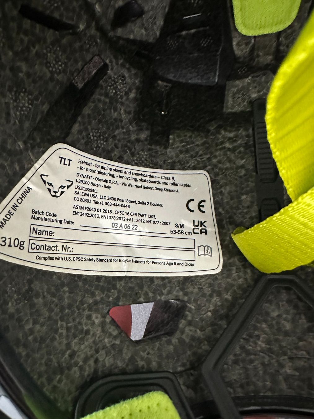 Dynafit Caschi: Dynafit helmet – Usato da Dallenwil venduto da ZD2019 4