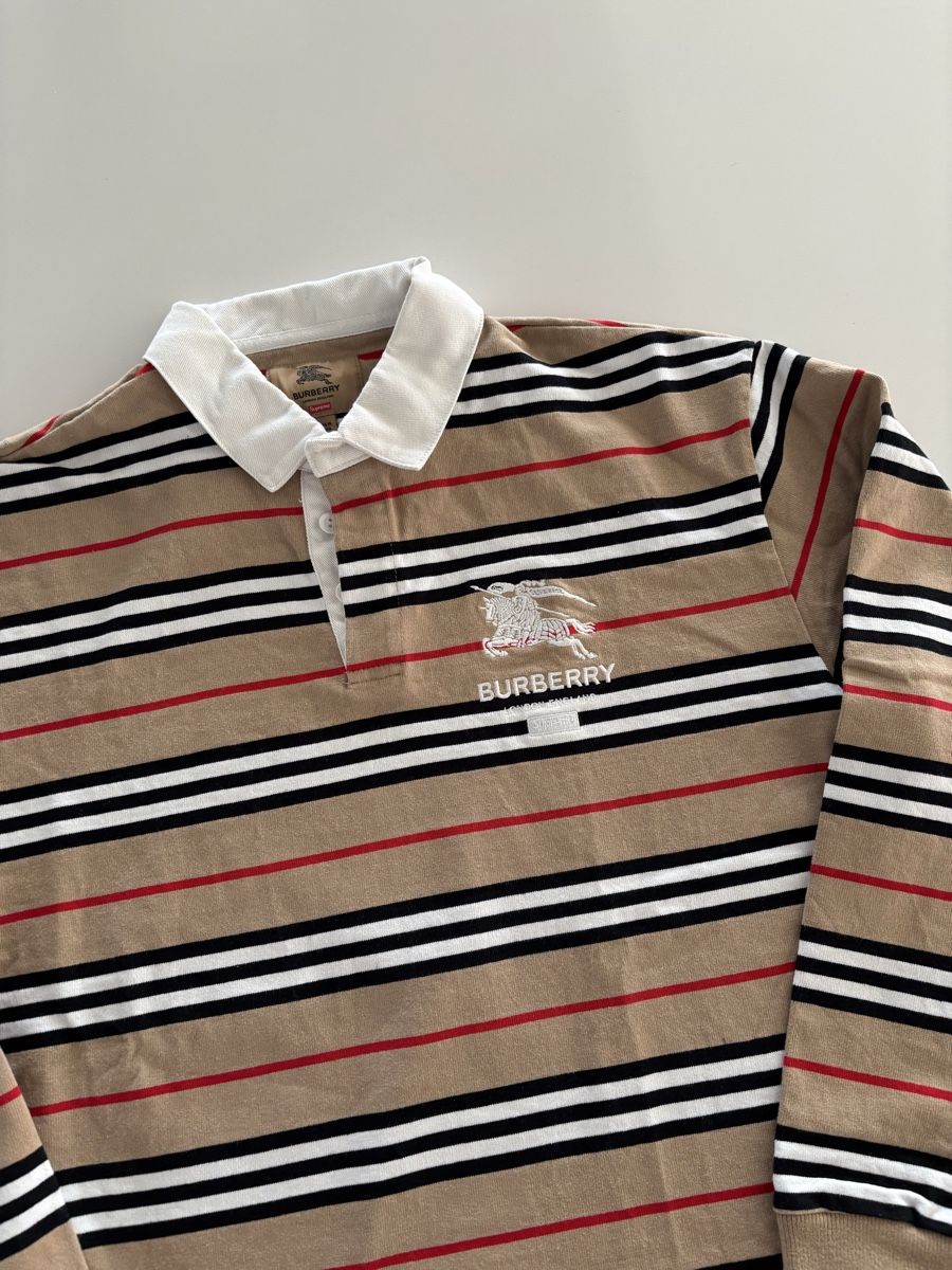 Burberry Polo-Shirts: Burberry x Supreme polo – Neu (gemäss Beschreibung) aus Bulle von lalooo 1