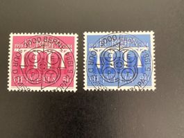 Europamarken 1984 mit Ersttag Vollstempel