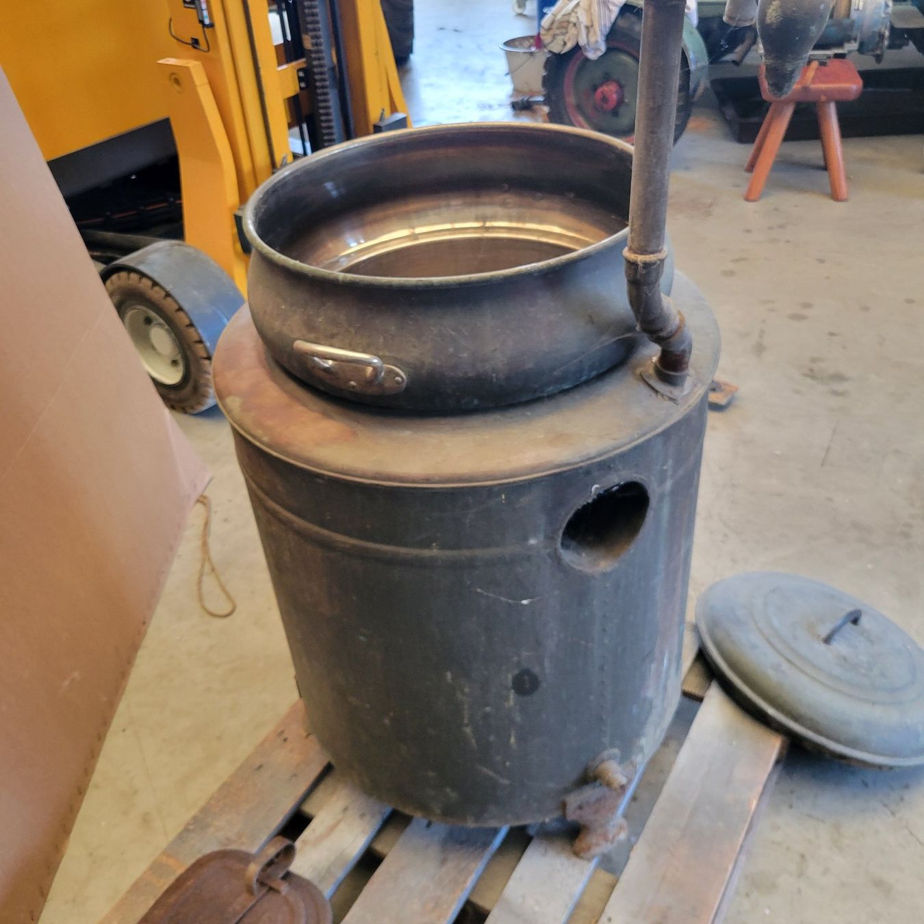 Altri mobili d'antiquariato: Waschhafen Kupfer – Difettoso da Ettingen venduto da zimmi07 7