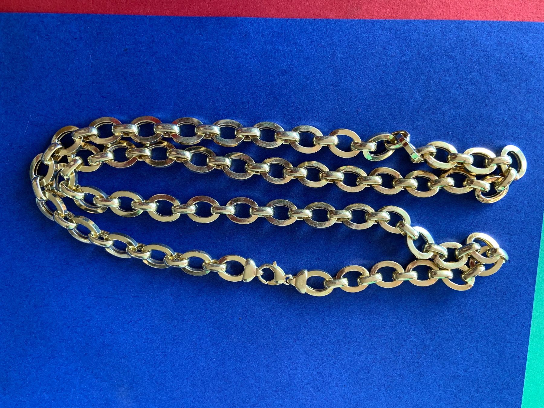 Catenine: Silberkette Ankerkette kantig – Usato da Laufen venduto da Bellebellezza 5