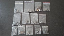 Druckknopf-Nieten Lot für Jacken Neu