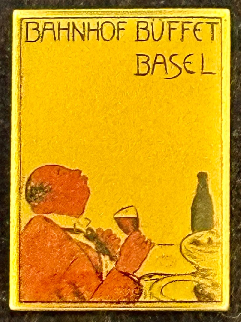 Broschen & Nadeln: Bahnhof Buffet Basel Pin, Vintage – Neu (gemäss Beschreibung) aus Wallbach von paxnic