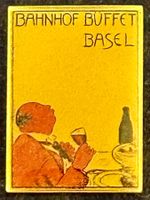 Bahnhof Buffet Basel Pin, Vintage