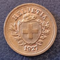 1 RAPPEN JAHR 1927 - SCHWEIZ / RAR