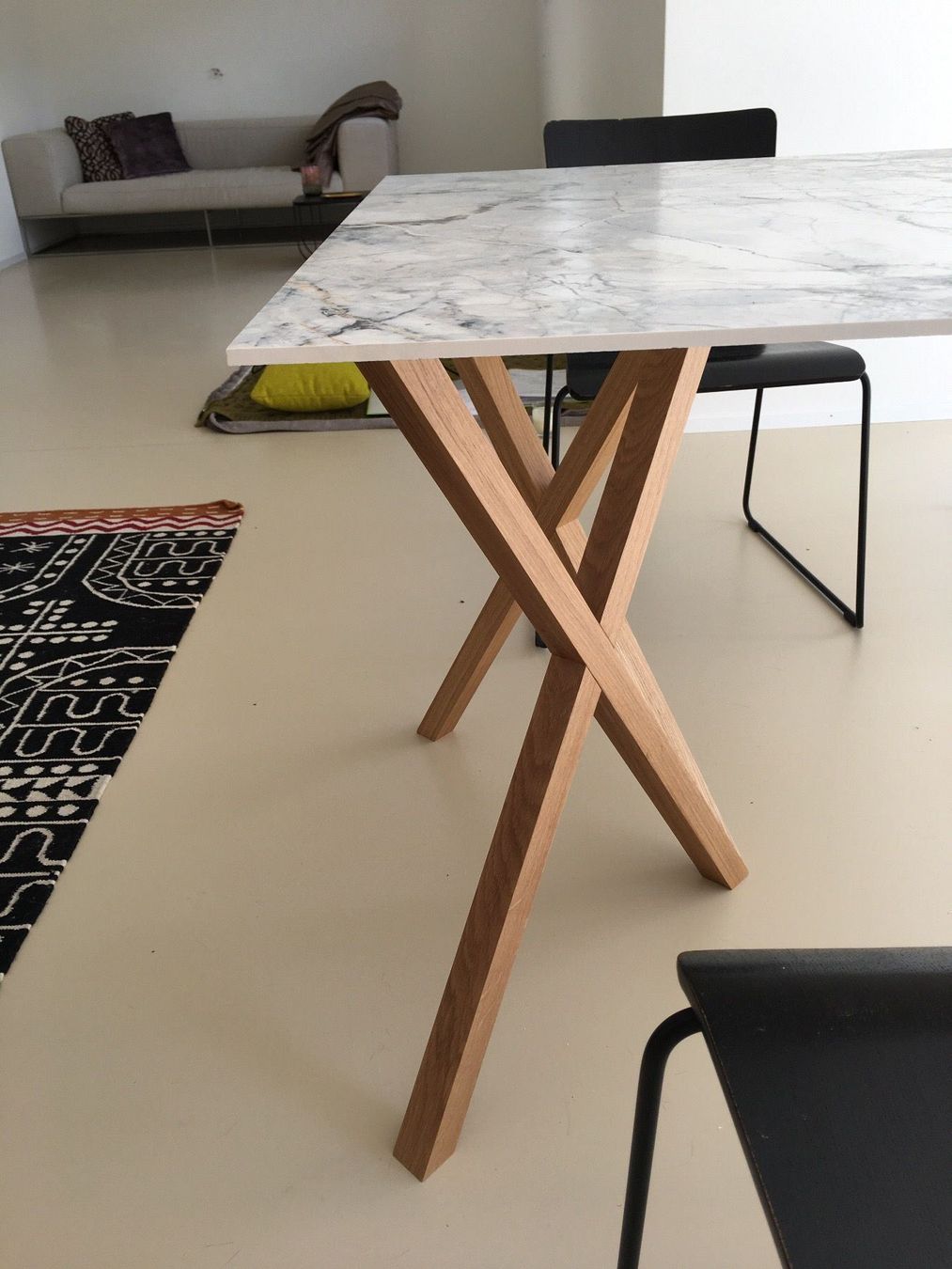 Tables: Esstisch 100x180cm – D'occasion à Homburg par leuearly 8