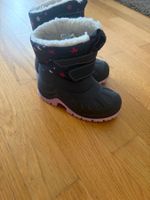 Warme Kinder Winterstiefel Sterne Gr. 23/24 Friboo gefüttert