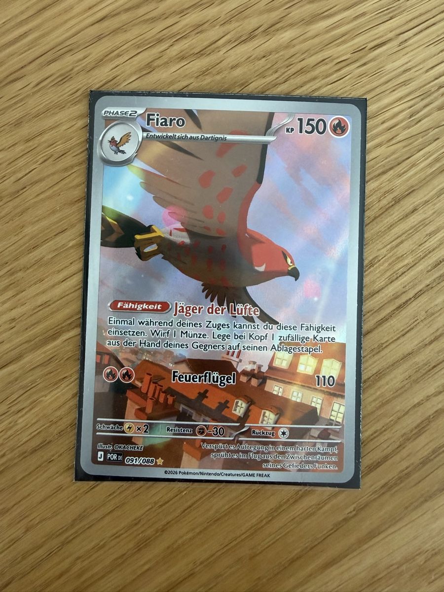 Pokémon Sammelbilder & Trading cards: Pokemon Fiaro 091/088 – Neu (gemäss Beschreibung) aus Utzenstorf von C2Pira