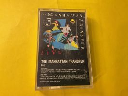 The Manhattan Transfer - Live. Cassette. Top Zustand
