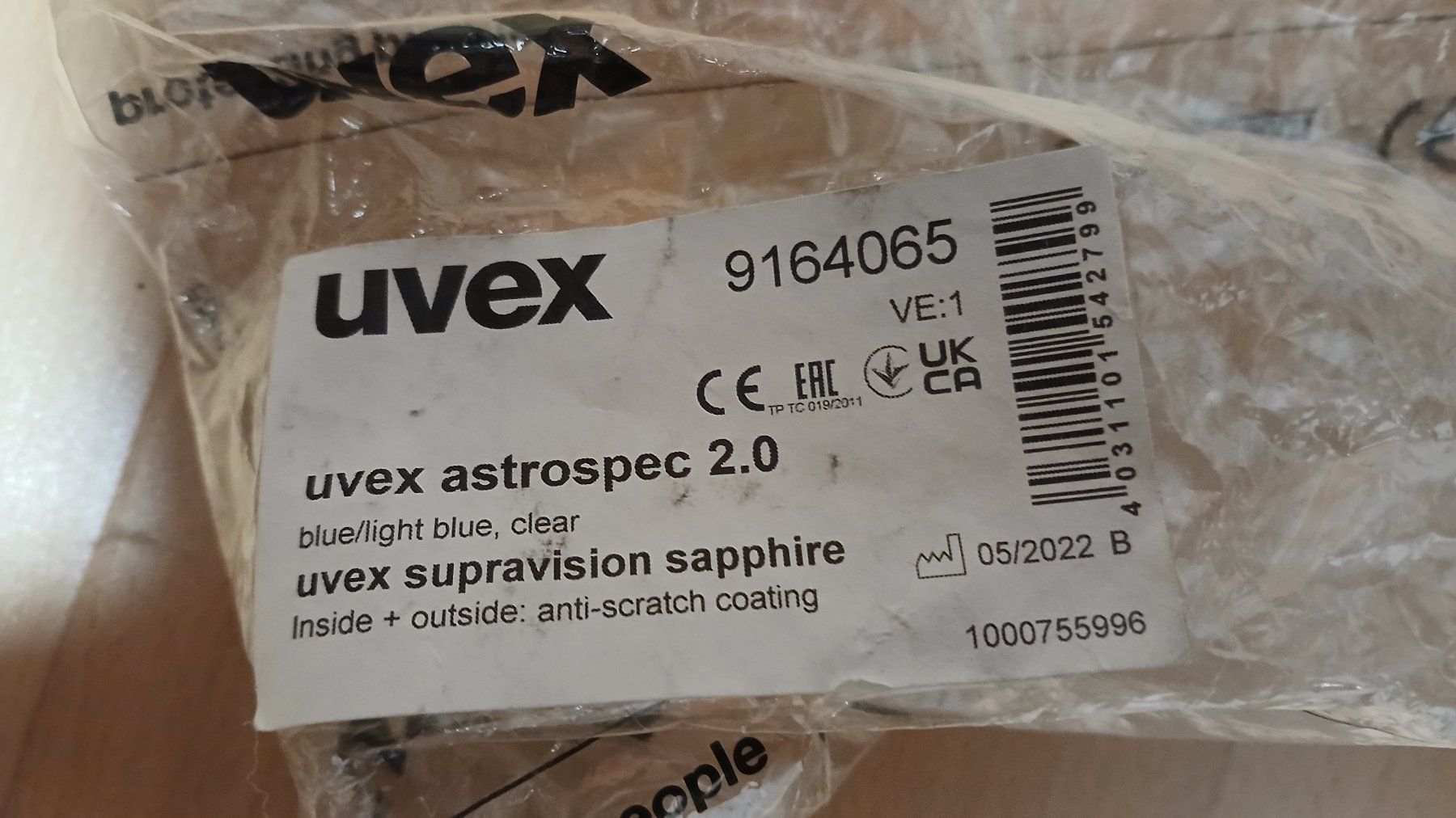 Uvex Occhiali & Lenti: Schutzbrille UVEX (NEU) – Nuovo (secondo la descrizione) da hinwil venduto da tho_j6kz 5