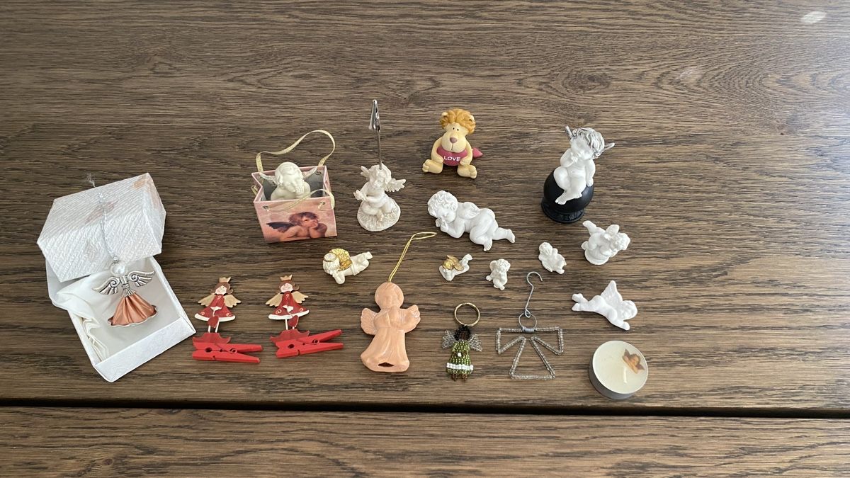 Figuren: Deko Engel und Figuren Set Anhänger Engelchen Sammlung – Gebraucht aus Hochwald von _biene_ 3
