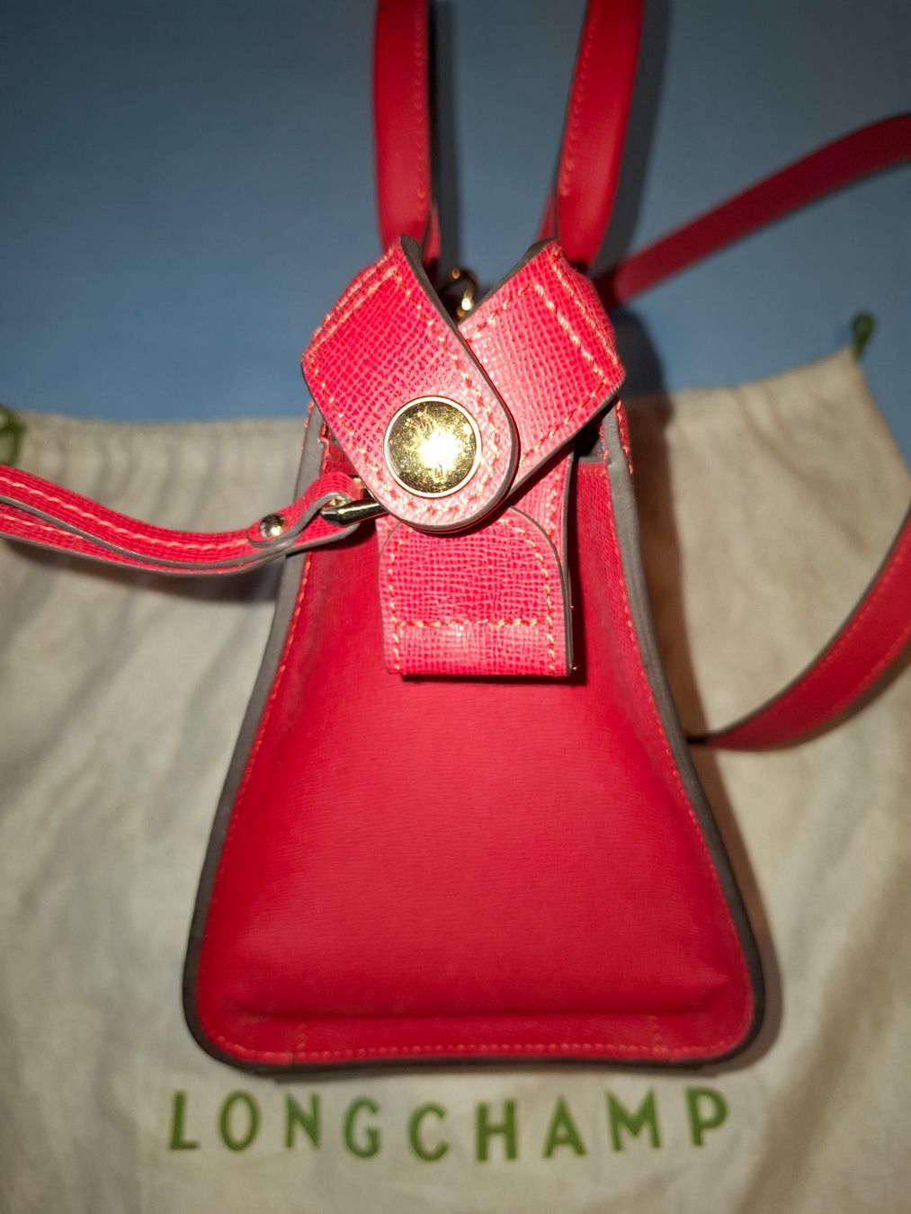 Longchamp Borse da donna: Longchamp Leder Handtasche – Nuovo (secondo la descrizione) da Weggis venduto da Jhmathis 9