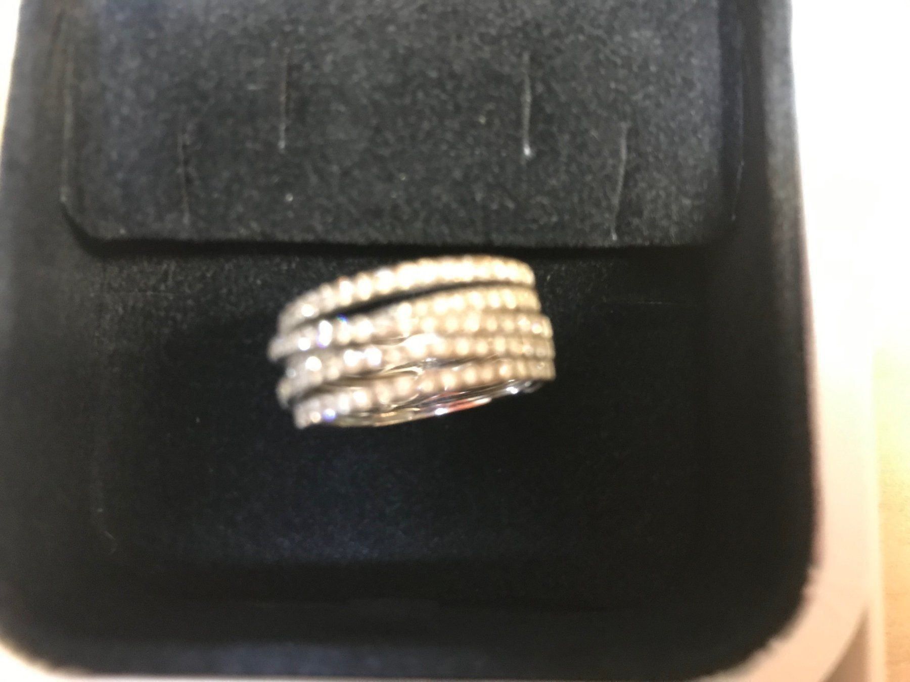 Anelli: Damenring Pave 18K Weissgold – Nuovo (secondo la descrizione) da Emmenbrücke venduto da DanielStulz62 3