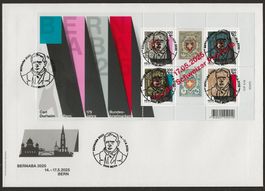 Block Brief Vollstempel Überdruck Philate 17.05.2025 BERNABA