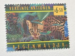 Vereinte Nationen Briefmarke Regenwälder $6.50 1998 Top!