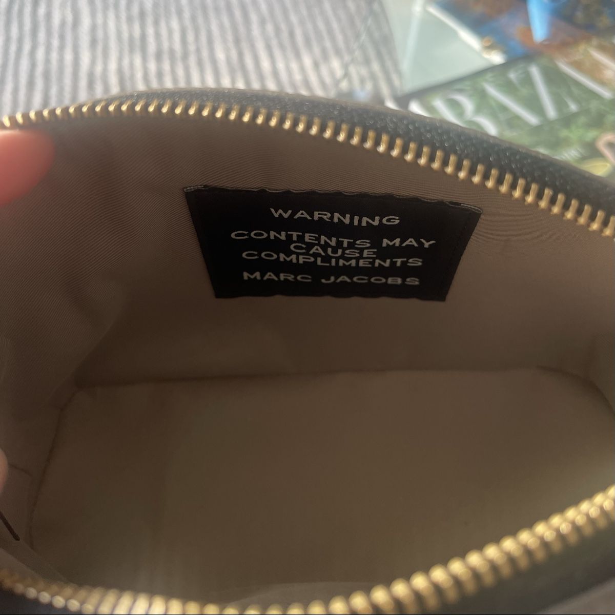 Marc Jacobs Kosmetikkoffer: Marc Jacobs Necessaires "The Beauty Bag" grau – Neu (gemäss Beschreibung) aus Gunten von slu_p5p8 5