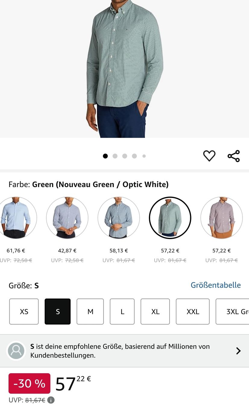 Tommy Hilfiger Hemden: Tommy Hilfiger Hemd Regular Fit S – Gebraucht aus Zürich von cweber 9