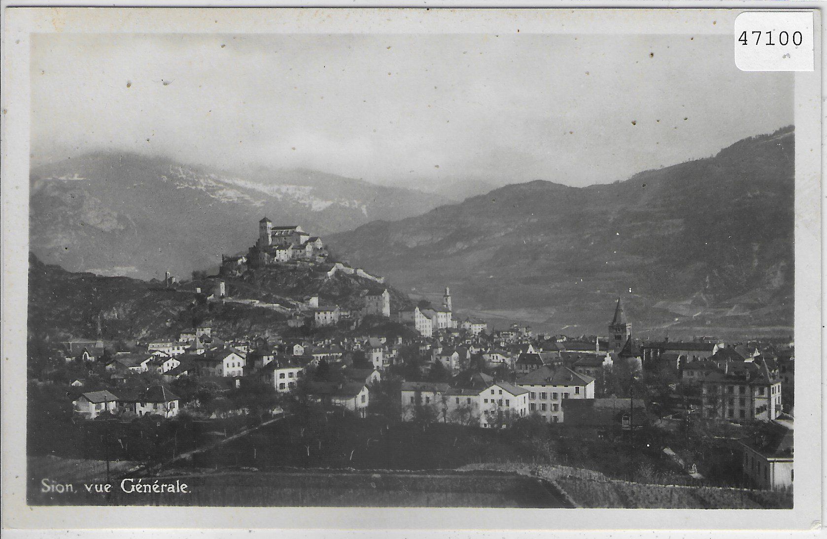 Cartes postales: Sion vue Generale – D'occasion à Ettingen par Kartenplanet
