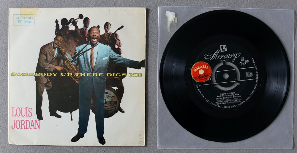Single/EP, R'n'B, Louis Jordan, Somebody up there digs me, (Gebraucht ...