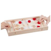 Jeu de palets Super Puck 2 en 1 en bois ( NEUF )
