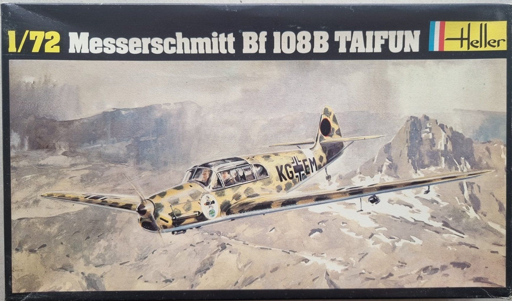 Heller Modellbausätze & Standmodelle: 1/72 Heller Bf 108B Taifun (231) – Gebraucht aus Grand-Lancy von LFW