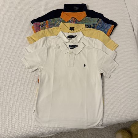 5 Polo Ralph Lauren Poloshirts Gr. L (14-16)