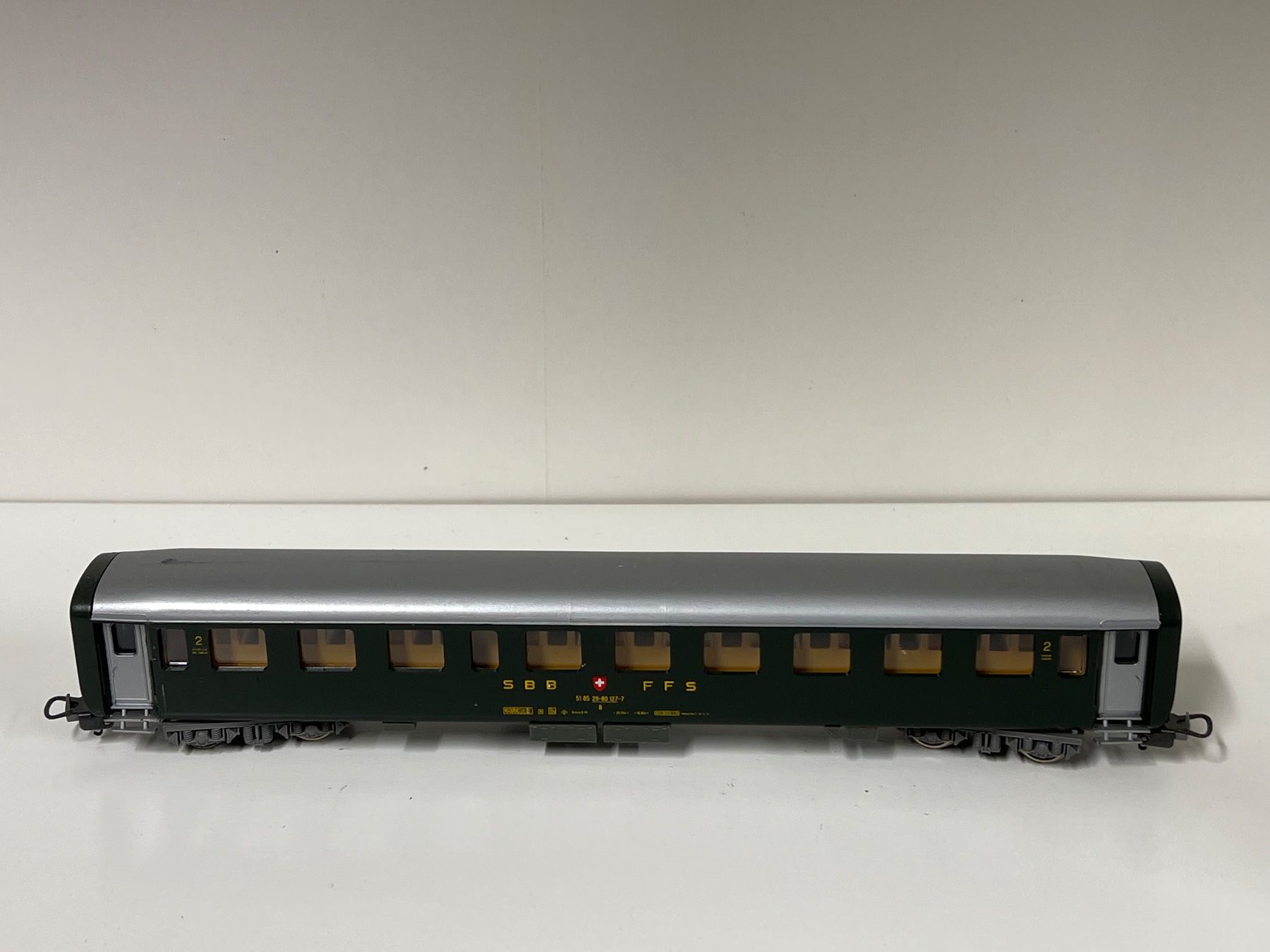 Lima Modelleisenbahnen: Lima SBB  2.Kl.  H0 DC – Gebraucht aus Neuenhof von ludovicco 2