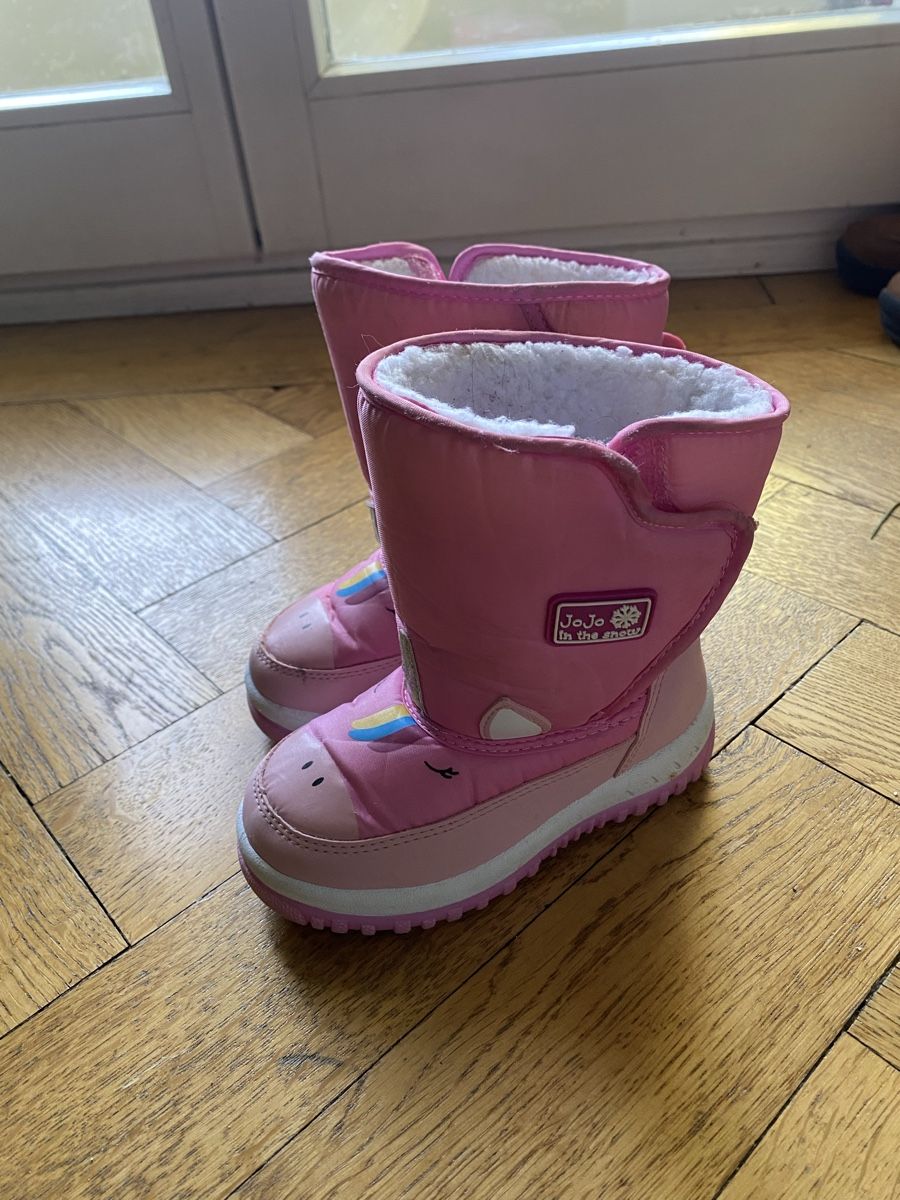 Chaussures filles: Winterstiefel Einhorn Grösse 26 – D'occasion à Bern par Violettaline 1