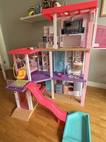 Barbie Puppenhaus mit Rutsche gebraucht guter Zustand