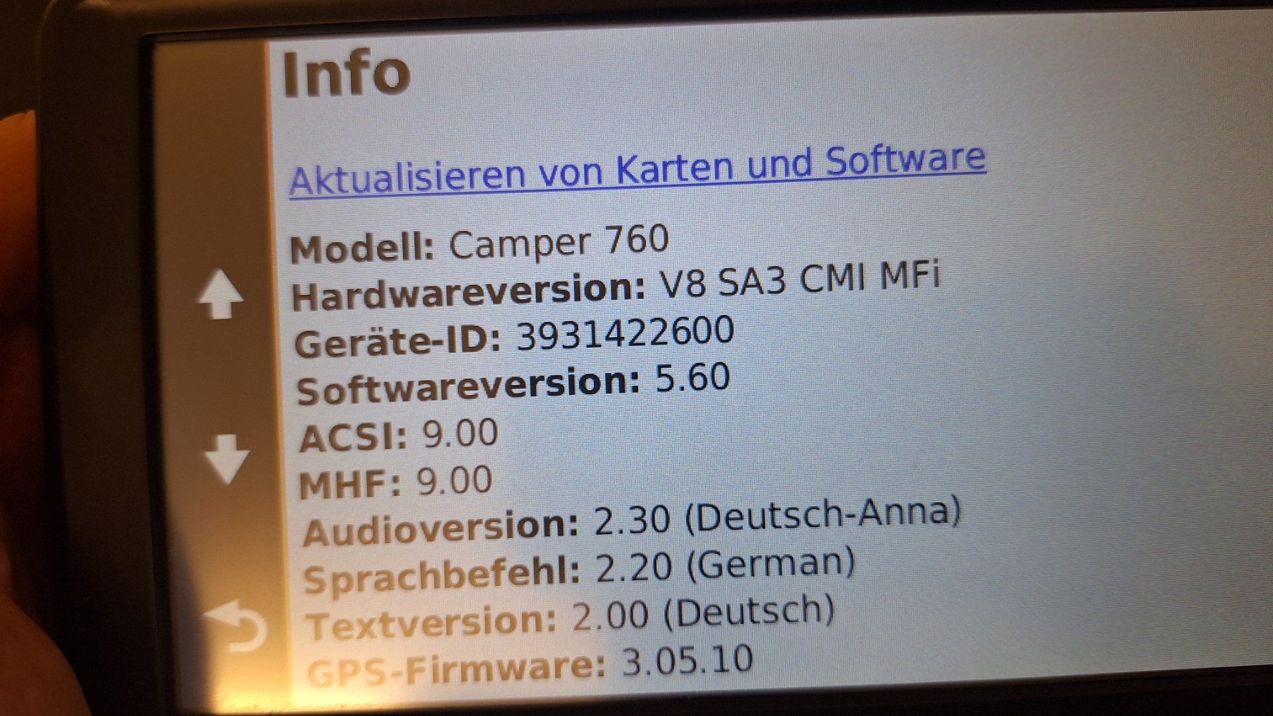 Garmin Navigatori: Garmin Wohnmobil- Camper- Wohnwagen Navi – Usato da Thunstetten venduto da Oberaargau77 2