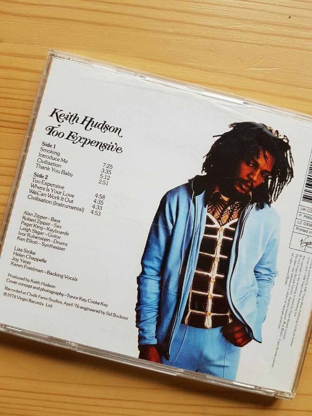 CD: KEITH HUDSON TOO EXPENSIVE Reggae CD near mint rare – Usato da Lostorf venduto da MidnightRider59 1