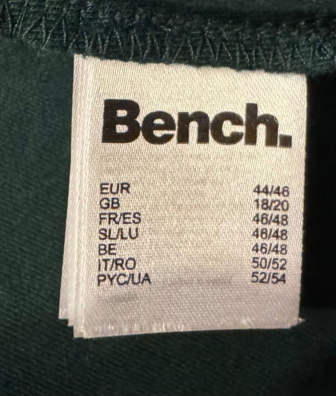 Bench Giacche: Sweat à capuche BENCH, bicolore vert-gris, taille 44/46 – Nuovo e nell'imballaggio originale da Genève venduto da OnSale 5