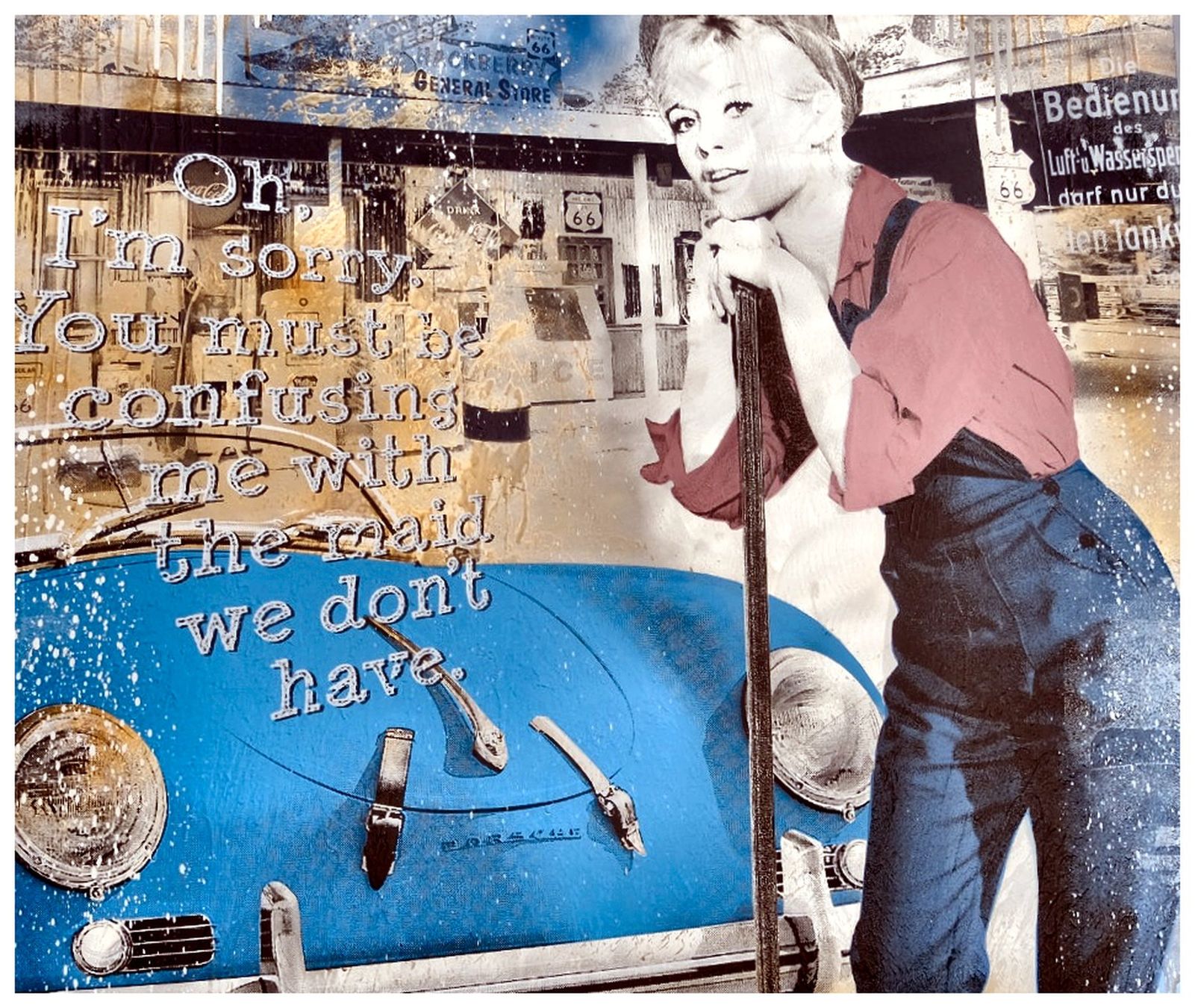 Foto & Immagini: Brigitte Bardot - Confusing Me (130cm x 130cm) – Nuovo (secondo la descrizione) da Freienbach venduto da CH_SZ_GiiG