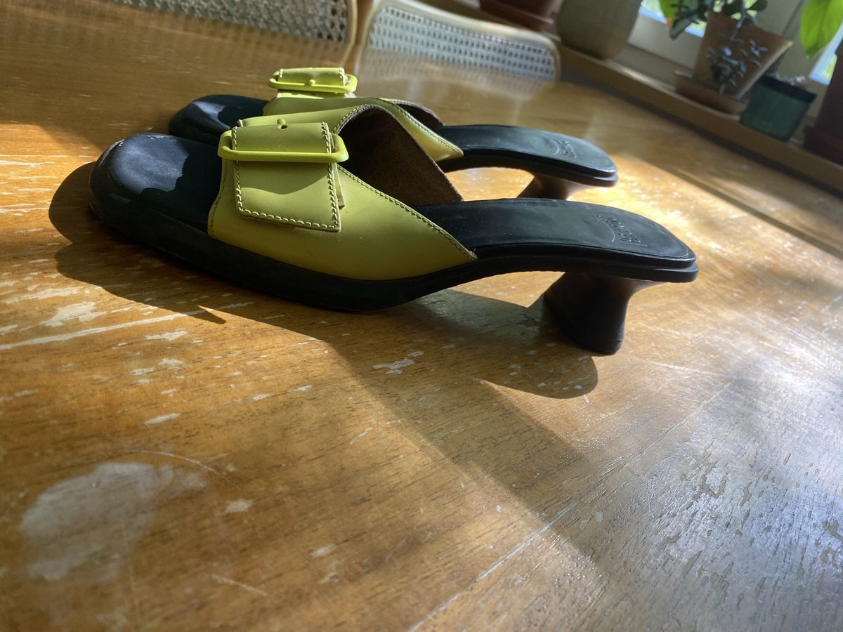 Scarpe da donna: Camper Sandalen Grün – Usato da Zürich venduto da ron_mg5z 1