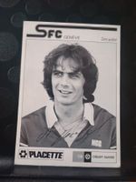 Michel Decastel - FC Servette -80er Jahre - handsign.