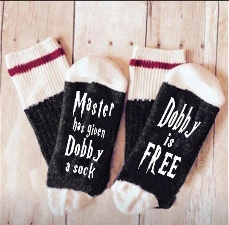Calze: NEU lustige Harry Potter Socken, Dobby – Nuovo e nell'imballaggio originale da Winterthur venduto da Sunshine143