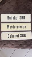 Original BVB Bahnschilder Retro