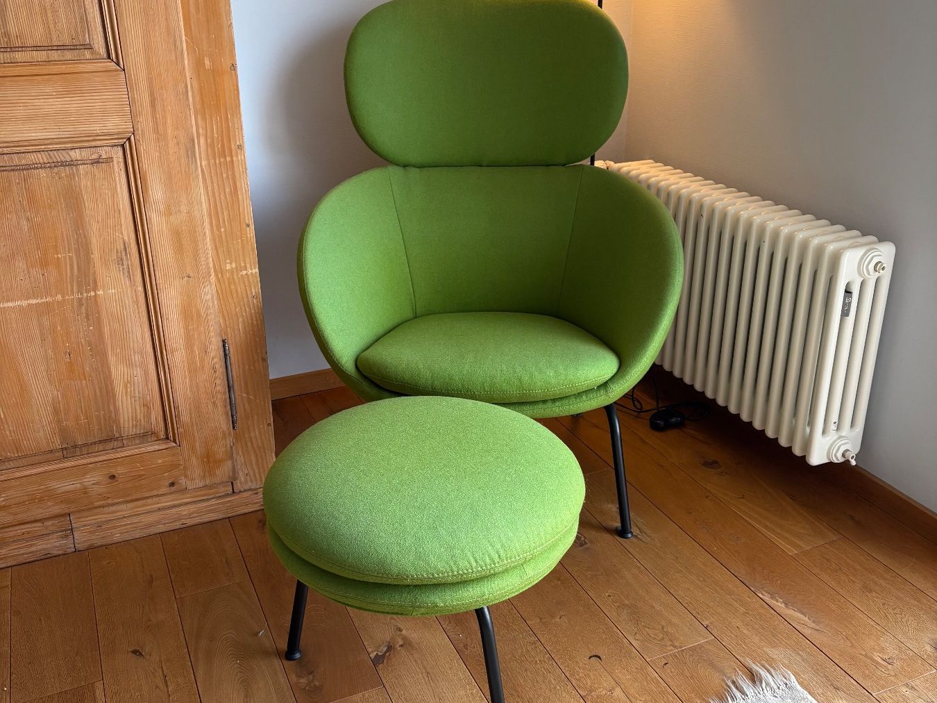 Interio Poltrone: Sessel und Hocker aus Wolle – Usato da Zürich venduto da sapoed3338 1