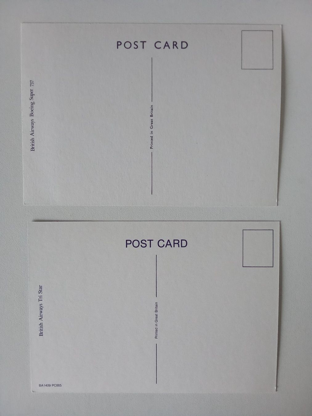 Cartoline postali: Aviatik 6 alte Ansichtskarten der British Airways – Usato da Bilten venduto da Bora3 6