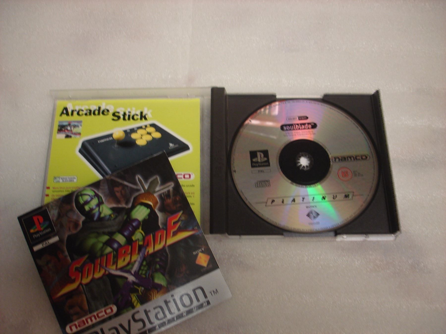 Sony Giochi: Soul Blade - RARE PS1 - complete – Usato da Pambio Noranco venduto da Pol69 1
