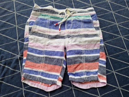 Old Navy Shorts Streifen Leinen 122