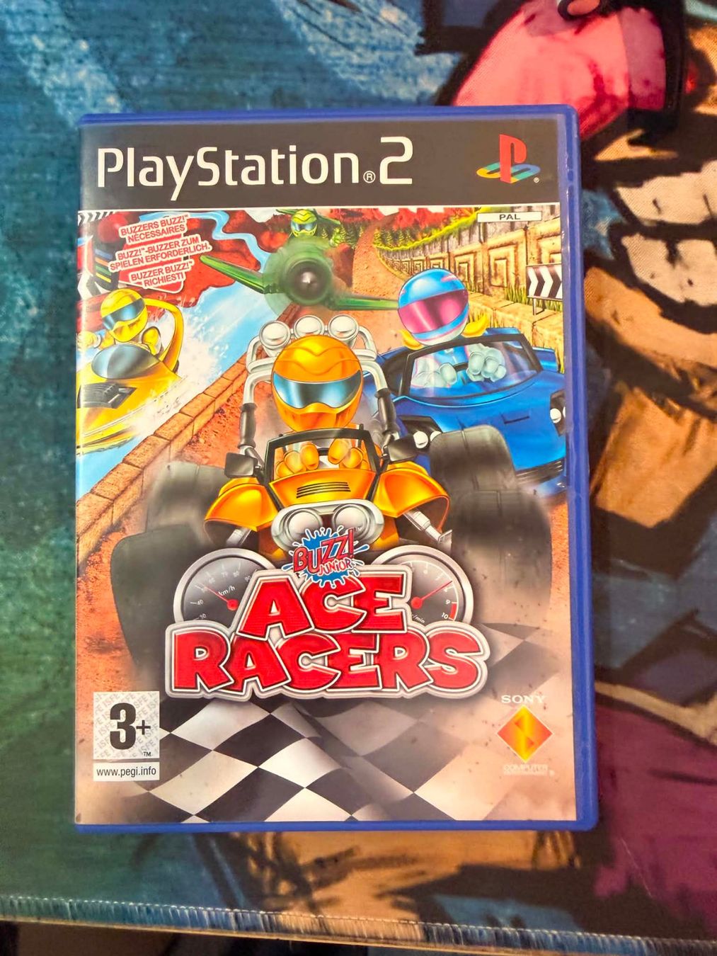 Sony Giochi: Buzz Junior Ace Racers Sony Playstation 2 – Usato da Giubiasco venduto da Ticinerd