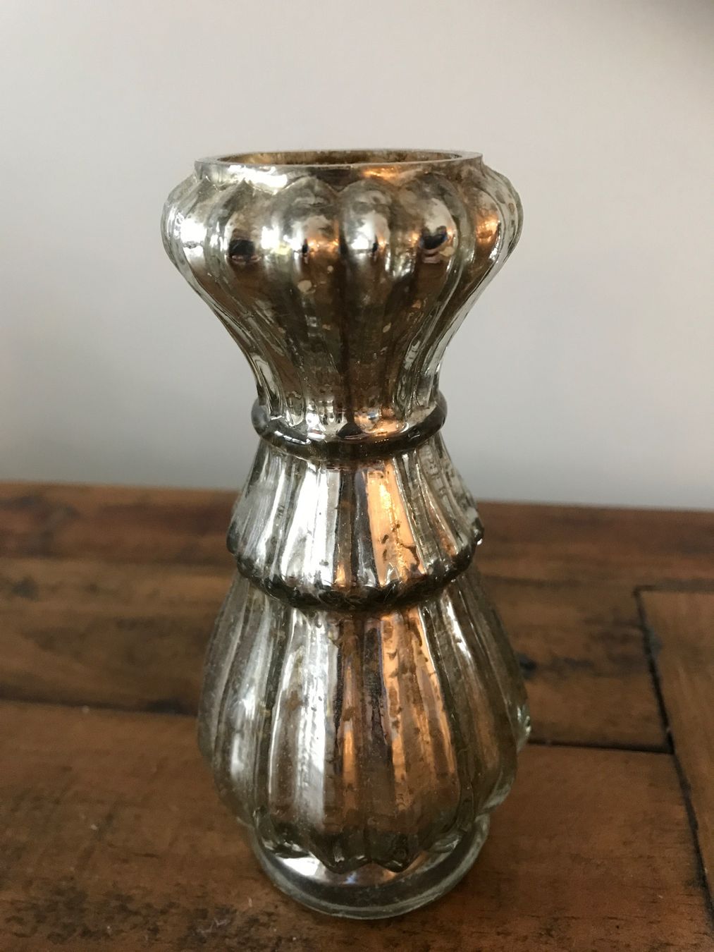 Vasi & Recipienti: 3 Vasen Glas silbrig – Usato da Rapperswil SG venduto da cosiba01 1