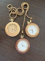 Taschenuhren Set CMI Holz 3 Stck. gebraucht
