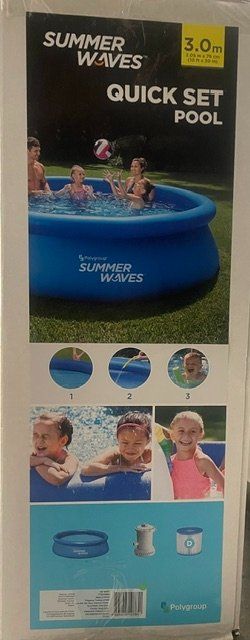 Piscine: Pool rund mit Abdeckung NEU – Usato da Eschenbach LU venduto da Baer01 2